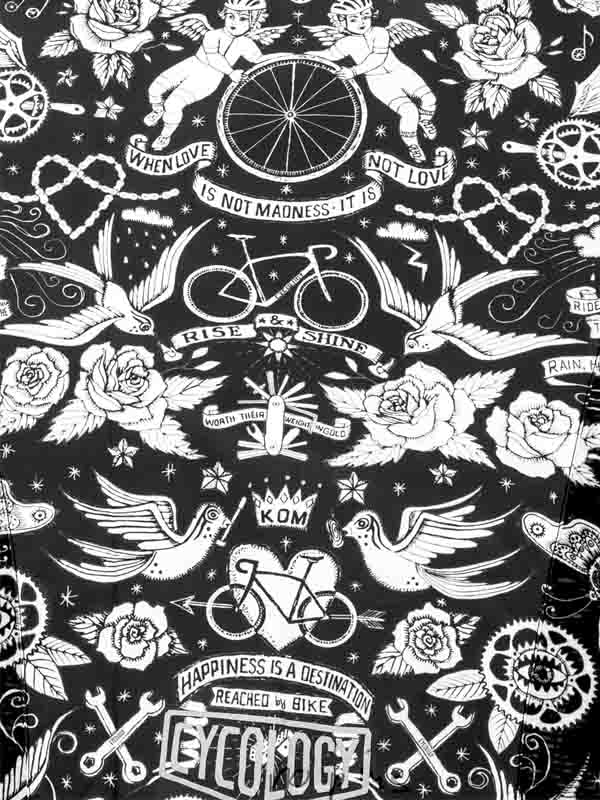 Velo Tattoo Lightweight Windproof Cycling Jacket - Cycology Clothing UK