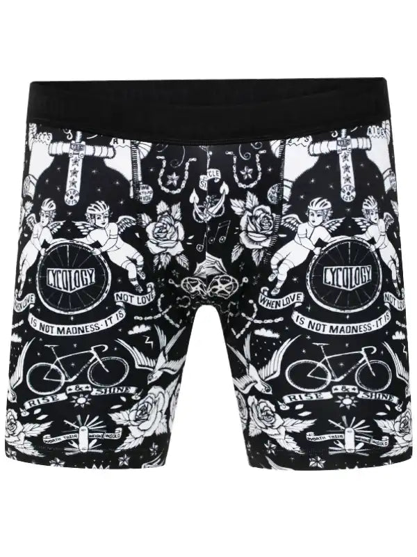 Velo Tattoo Performance Boxer Briefs - Cycology Clothing UK
