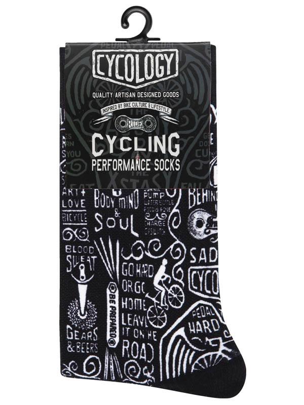 Wisdom Cycling Socks - Cycology Clothing UK