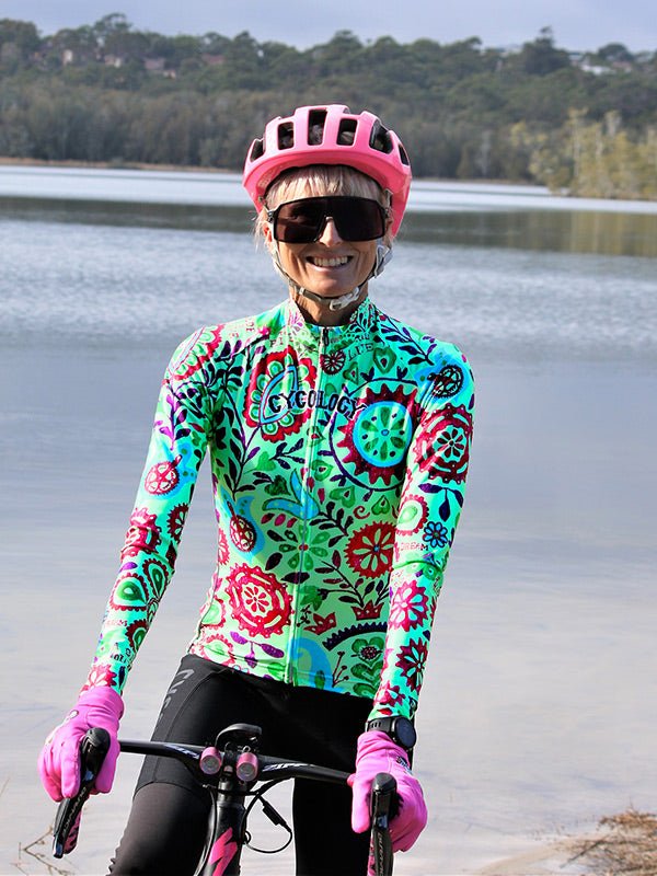 Zali Women's Long Sleeve Jersey - Cycology Clothing UK